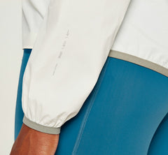 Women's Full-Zip Wind Jacket White