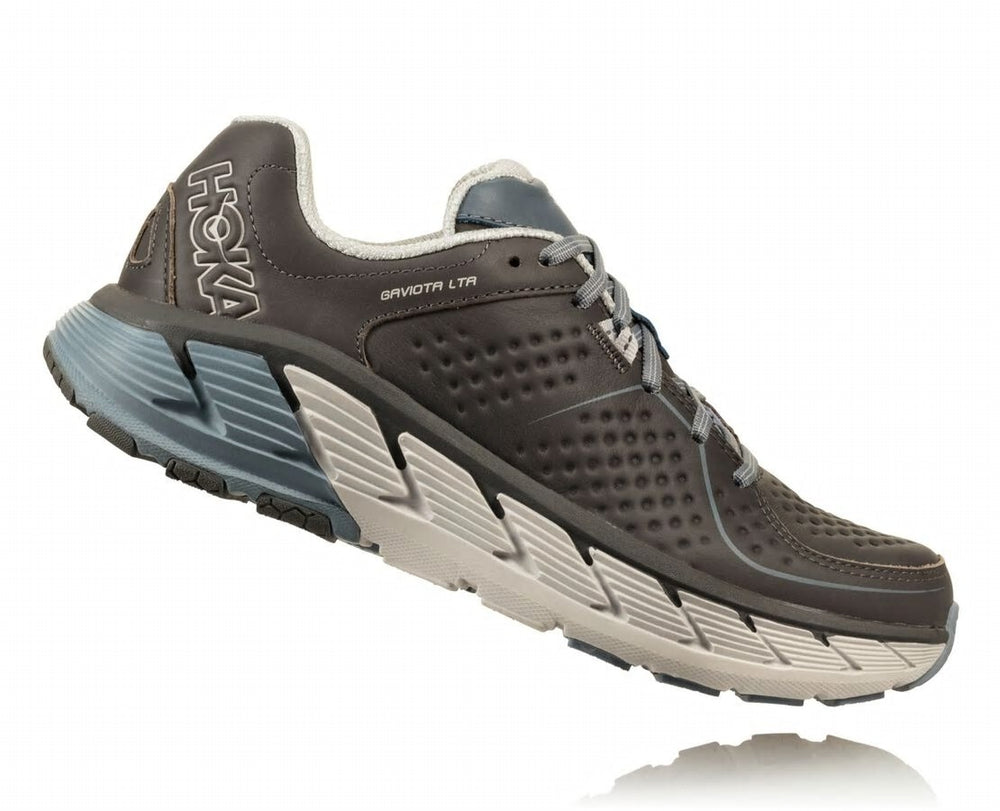 Women's Gaviota Leather Charcoal / Tradewinds