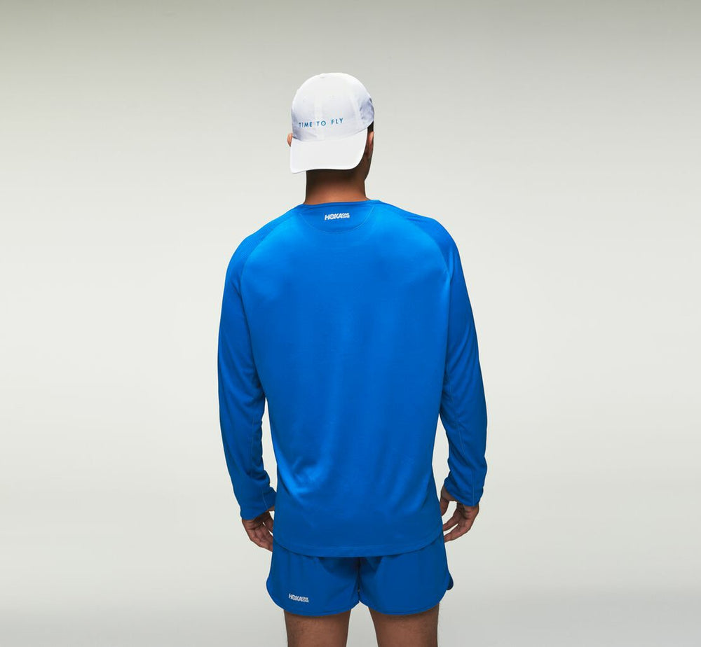 Men's Performance Long Sleeve Imperial Blue