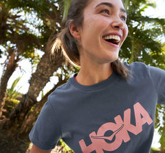 Women's Brand Tee Ombre Blue
